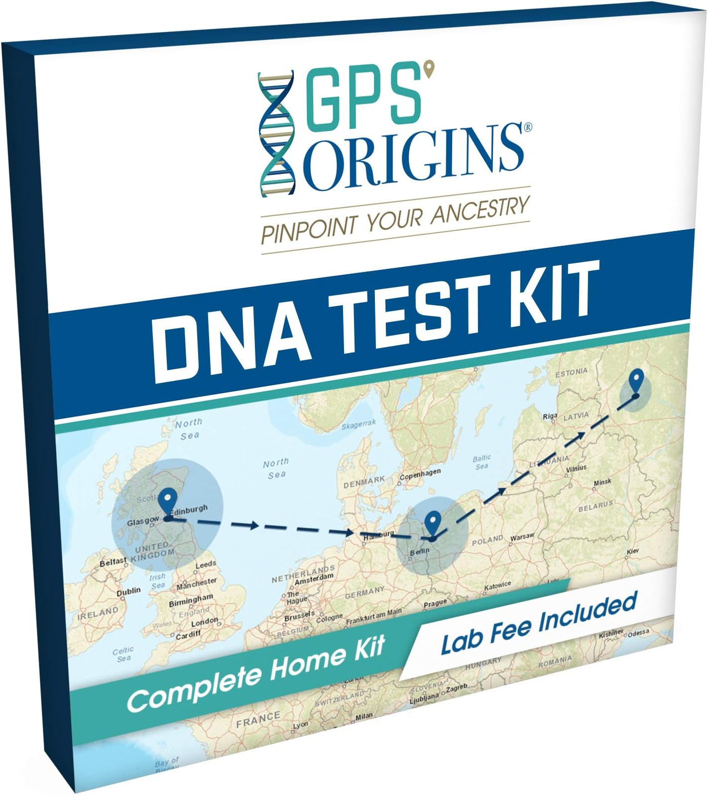 GPS Origins DNA Test for Ancestry – Shows Migration Routes