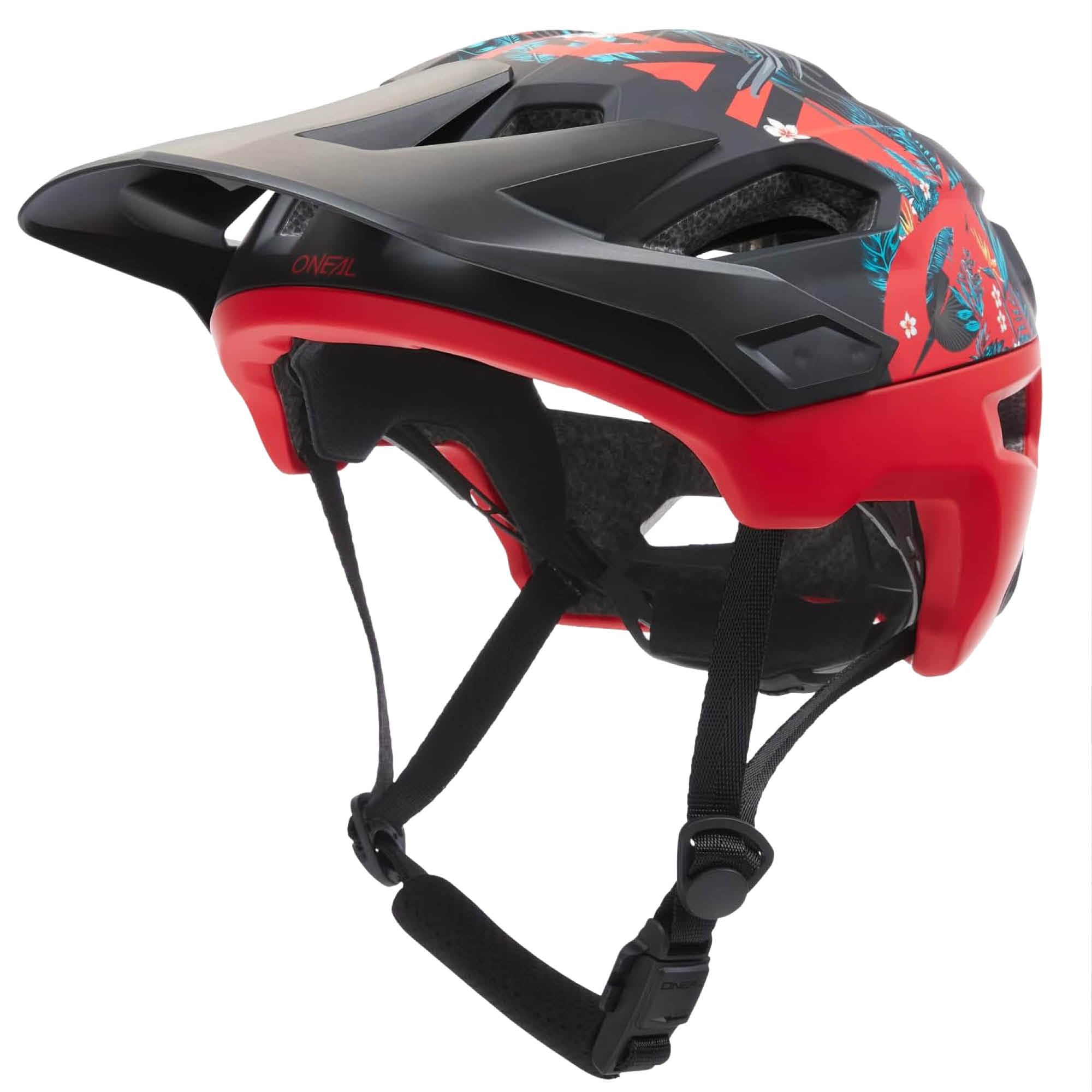 O'NEAL Casco Bici I Casco MTB Uomo Leggero con Grandi Fori di Ventilazione I Standard di Sicurezza EN1078 I Trailfinder Helmet Split V.20 I Caschetto Bici Uomo | Multicolore | Taglia S/M | Fodera rimovibile