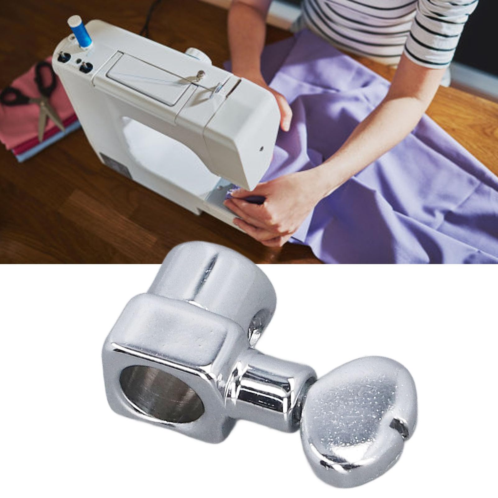 Portaagujas Para Máquina De Coser Modelo 974 - Abrazadera De Acero Inoxidable 445790, Alta Precisión, Fácil De Montar Y Desmontar