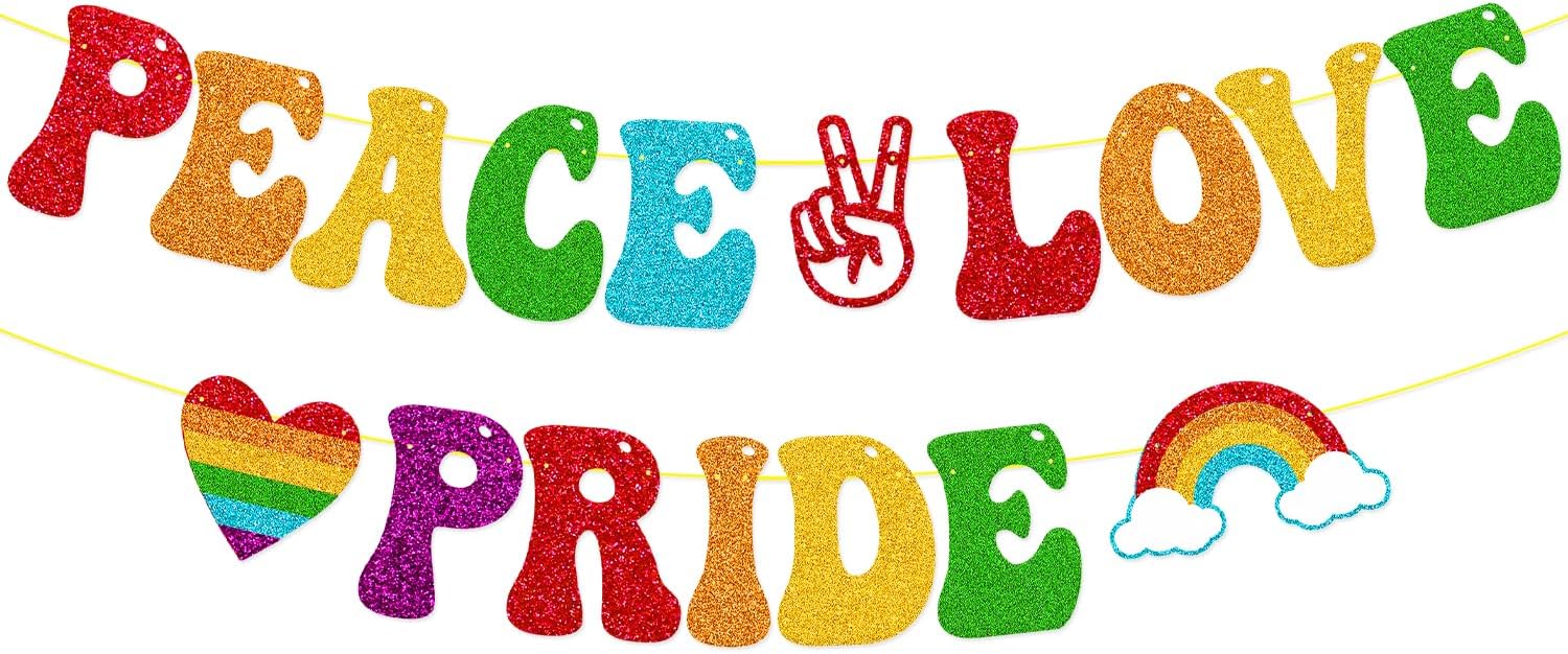 Pride Month Decorations - NO DIY - Gay Pride Parade Party