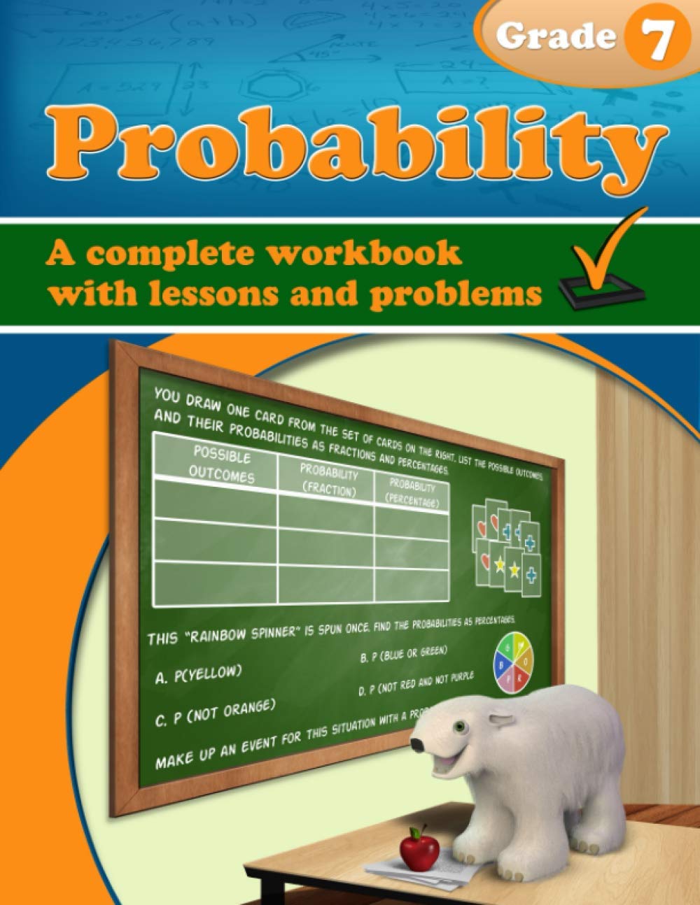 Probability, Grade 7 Workbook