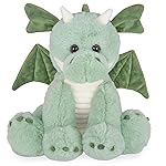 Bearington Burnie Plush Dragon Stuffed Animal, 10.5 Inch