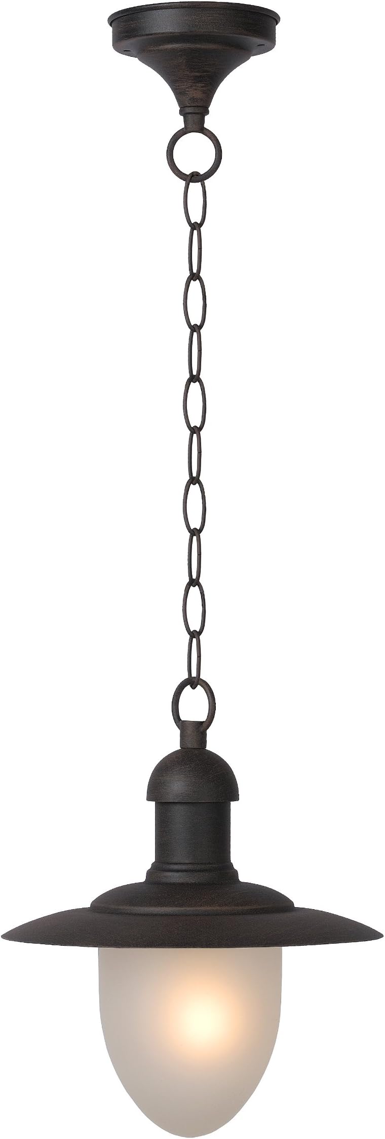 LUCIDEARUBA - Pendant Light Outdoor - Ø 25 cm - IP44 - Rust Brown