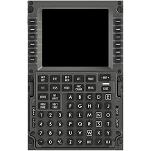 SYDYSOSO CS Flight Simulator Controls 11 CNC Aluminum Cockpit Module, Real Silicone Keys, Full-Color Display, USB-C Plug-and-Play, Compatible with MSFS, X-Plane & P3D 737M CDU v2