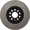 StopTech 126.33098SL Sport Slotted Brake Rotor; Front Left