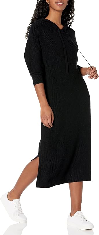 The Drop Womens Claudia Cuddle Hoodie Midi Dress