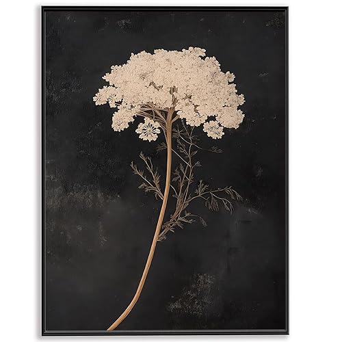 SKTBJWNYK Moody Floral Printable Wall Art Vintage Dark Floral Wall