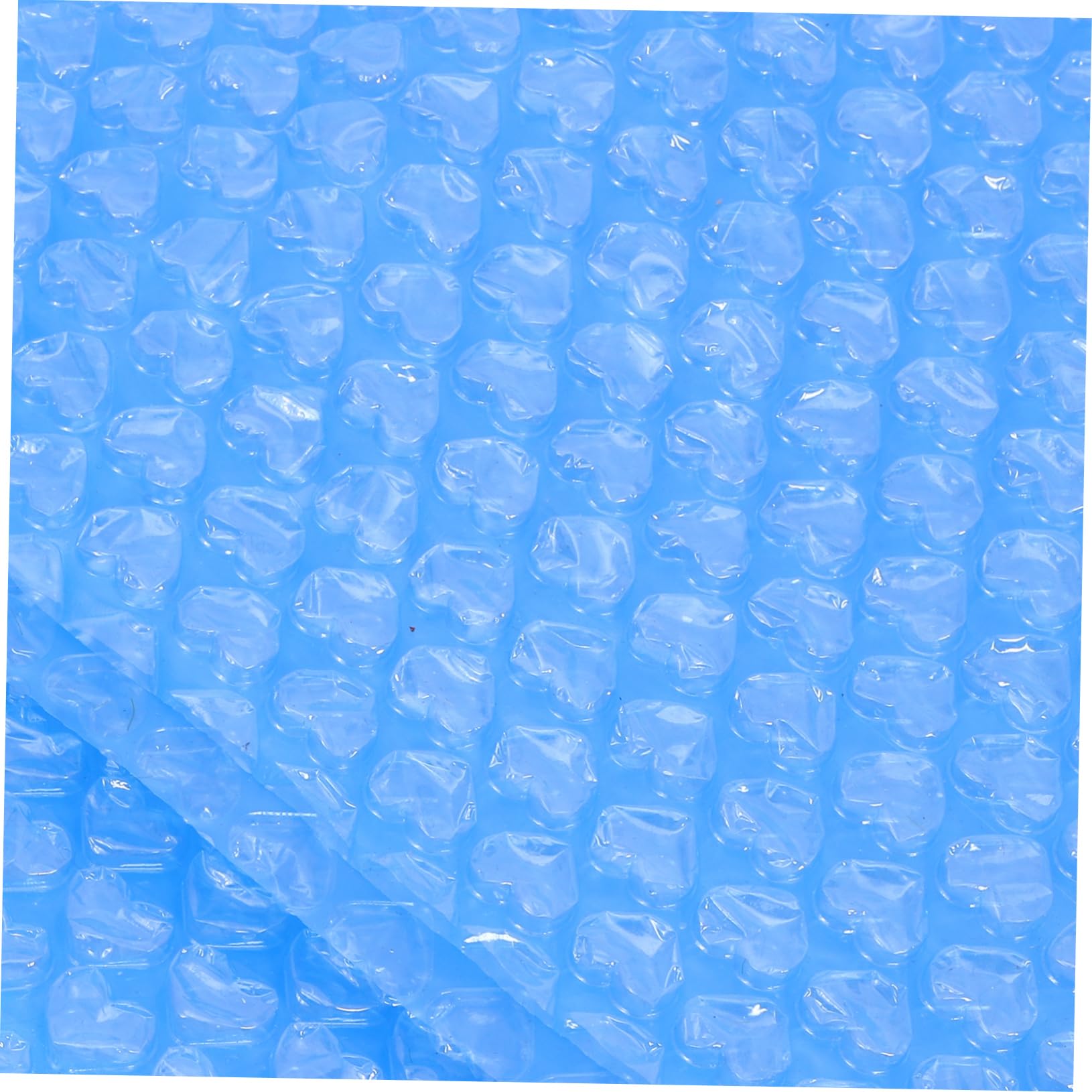 Cubierta Rectangular para Piscina Inflable Pequeña Azul, y Fácil de Transportar, Hecha de PE para Aislamiento Térmico y Protección del Agua
