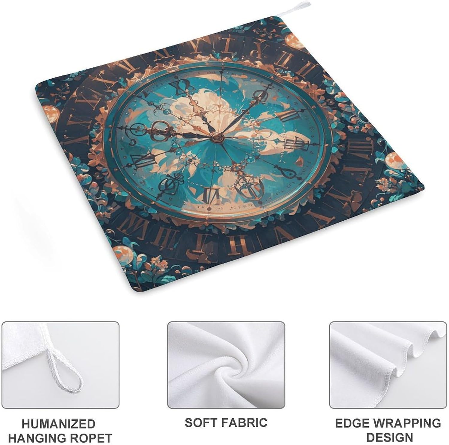 Creating Magical Time Kitchen Towels Set -1PCS Super Absorbent Hand Towels, Soft Face Towel Set with Hanging Loop Lightweight Quick Dry Microfiber Dish Towels for Yoga Camping Hotel Spa Travel image 3