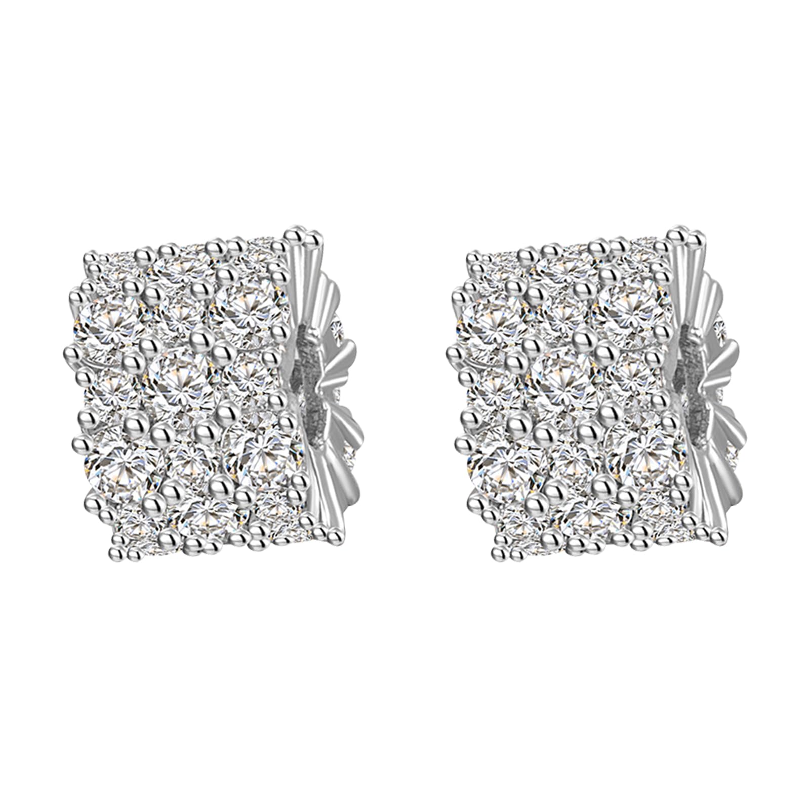 Annmors 925 Sterling Silver Clips Distanziatore Catena di Sicurezza Ferma Ciondoli Ciondolo in Vetro di Murano per Donna Bracciale Collana Gioielli Regalo