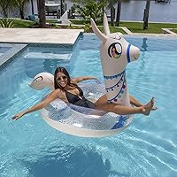 Vista 5 de PoolCandy Tubos inflables de piscina y anillos de natación para animales