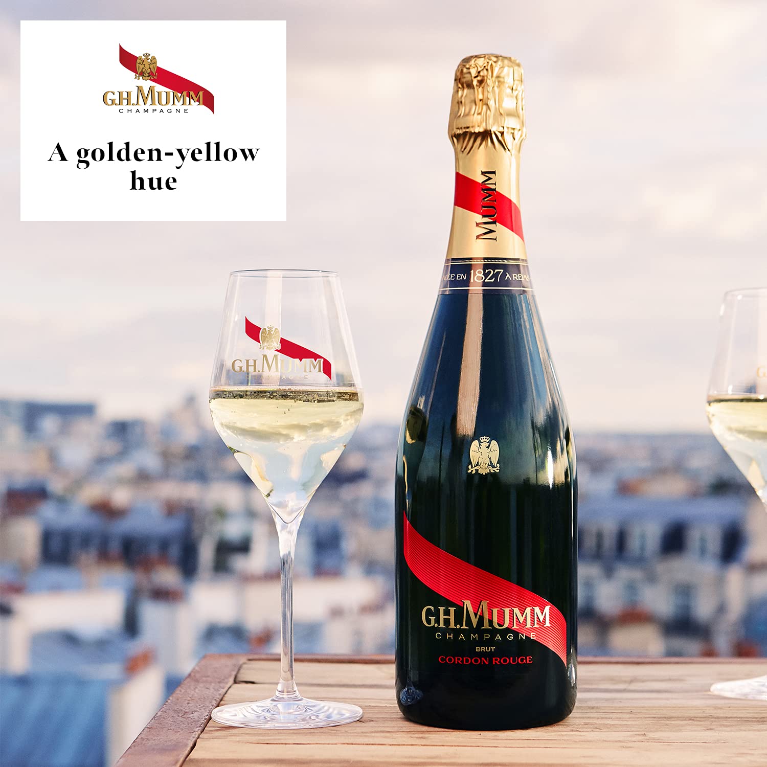 G.H. Mumm Cordon Rouge Champagne Brut, 750ml | Amazon.com.br
