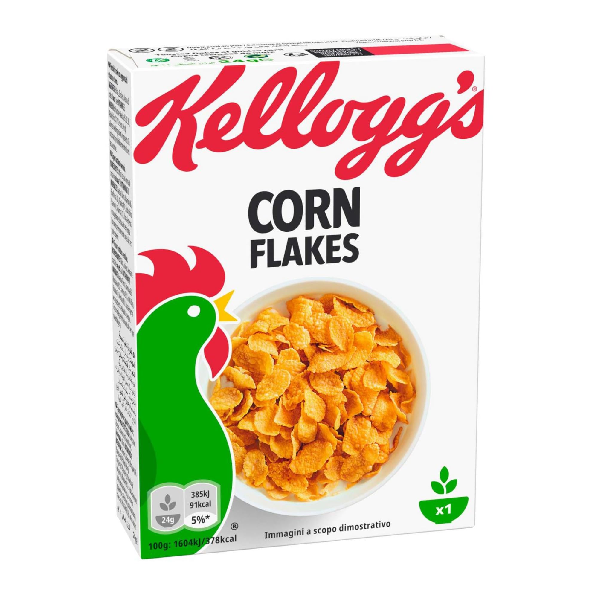 Kellogg's Cornflakes Portion Packs 40x24g
