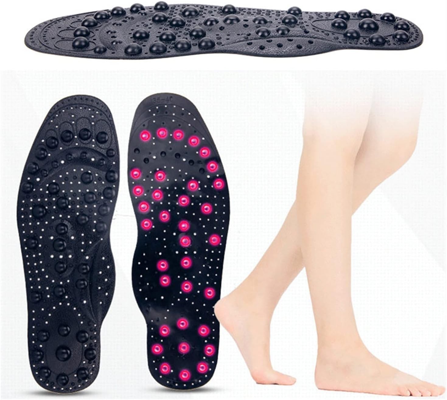 Foot Massage Insoles,Acupressure Slimming Insoles for Weight