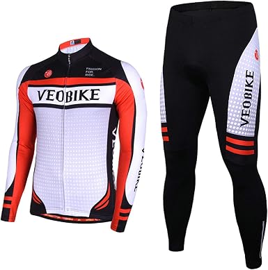 Aooaz Completo Invernale da Equitazione in Velluto Completo da Uomo Completo  Manica Lunga Mountain Bike Riding Suit Bianco Abbigliamento Ciclismo Donna  : Amazon.it: Abbigliamento