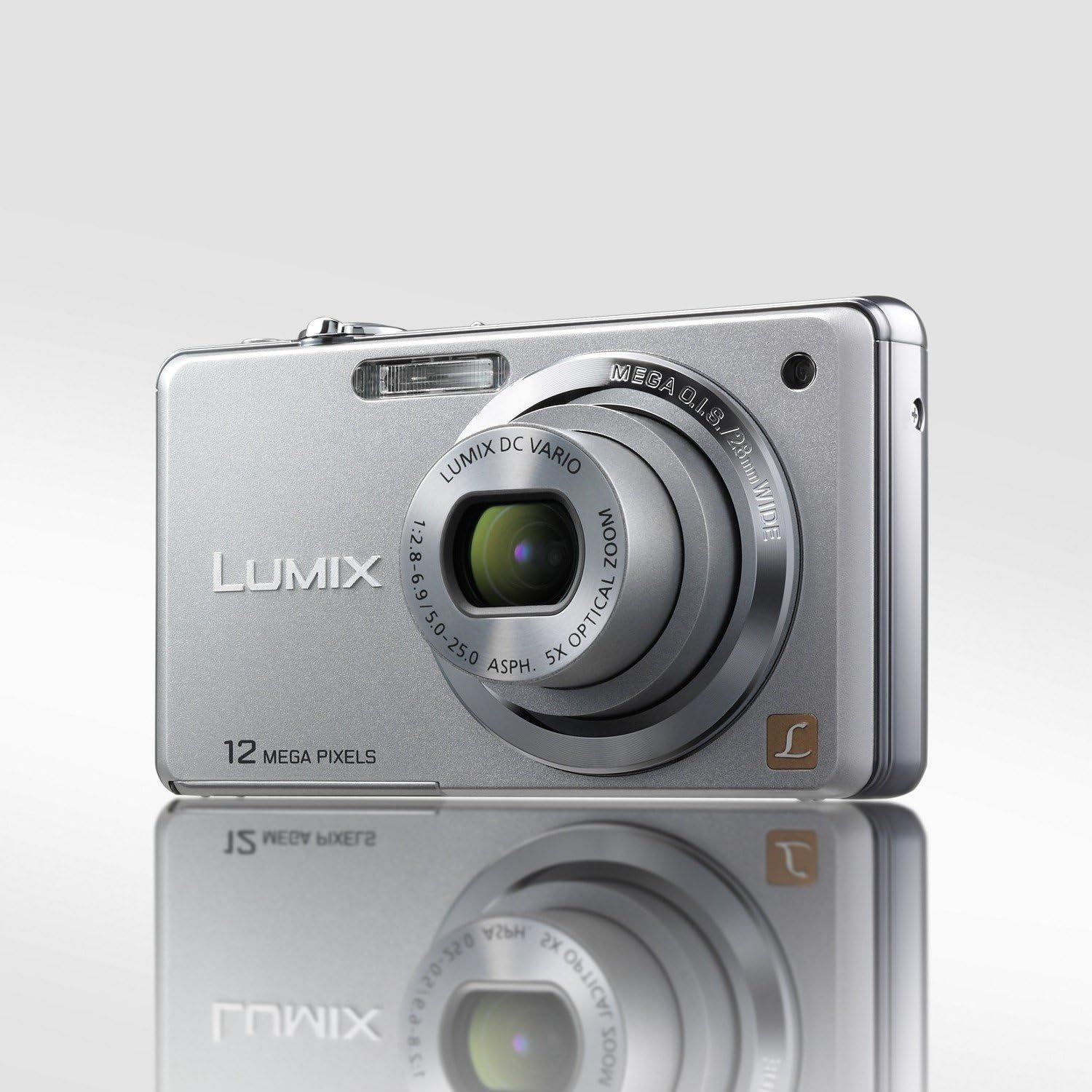 Panasonic LUMIX DMC-FS10 Digital Camera Silver 12 Megapixels