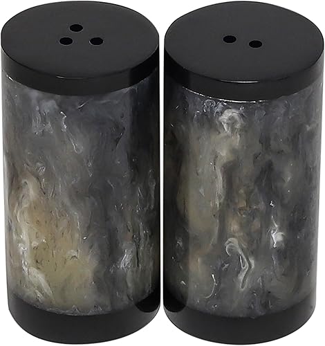 HANDTECHINDIA Juego de saleros y pimenteros modernos dispensadores de cocina para accesorios de cocina, decoración de cocina de granja, salero,