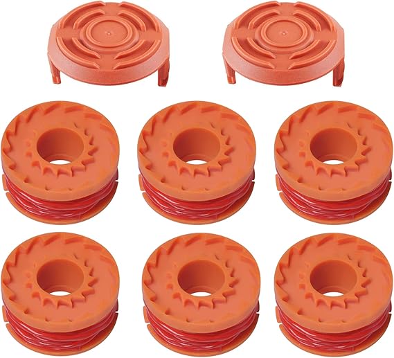 Poweka WA0004 Trimmer Spool Line Compatible with Qualcast WORX Lawn