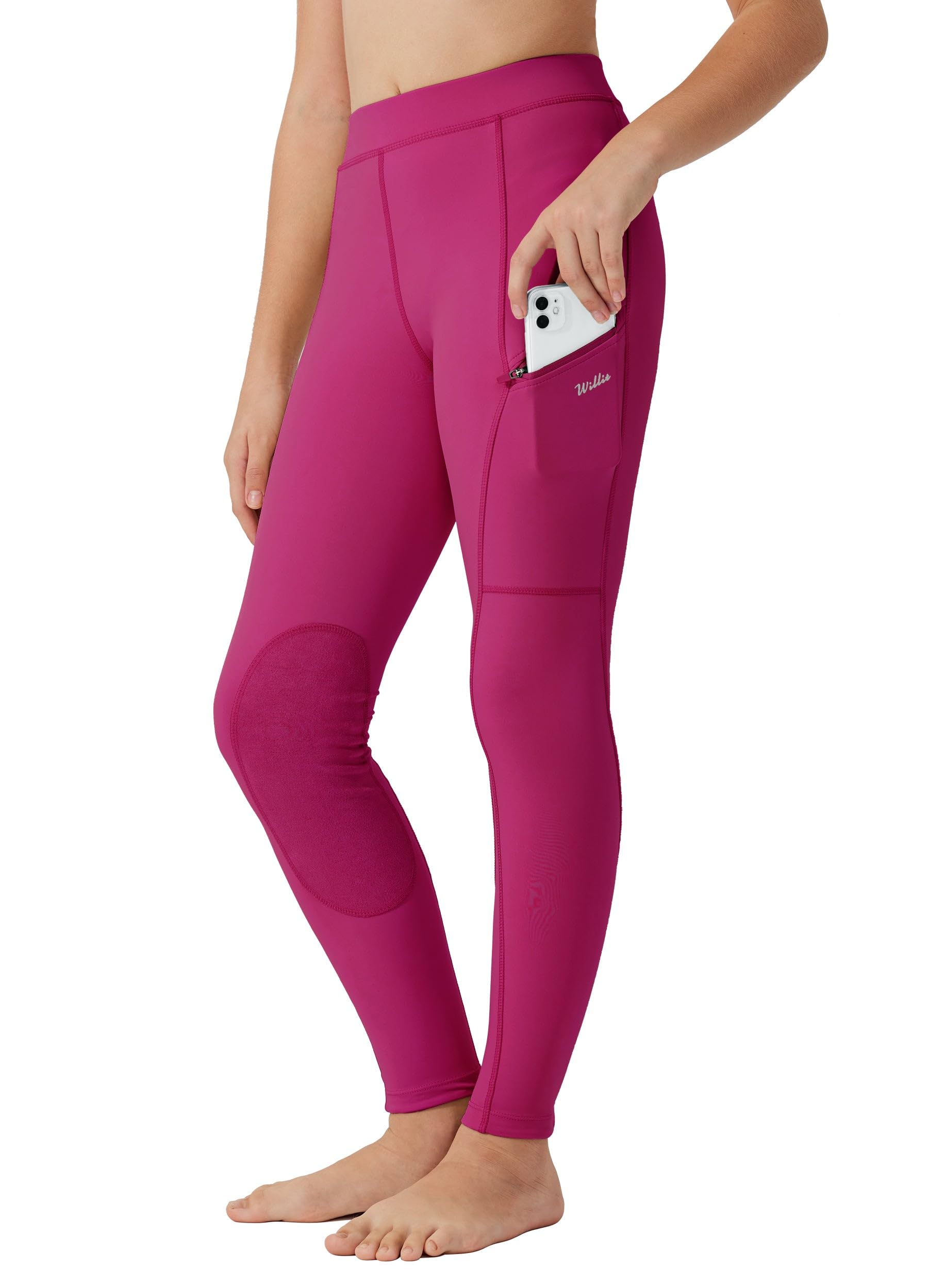 Willit Girl's Riding Pants Horseback English Horse Equestrian Breeches