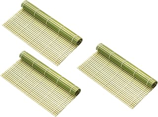 Bamboo Sushi Rolling Mats for Japanese Food 3pcs Xmas