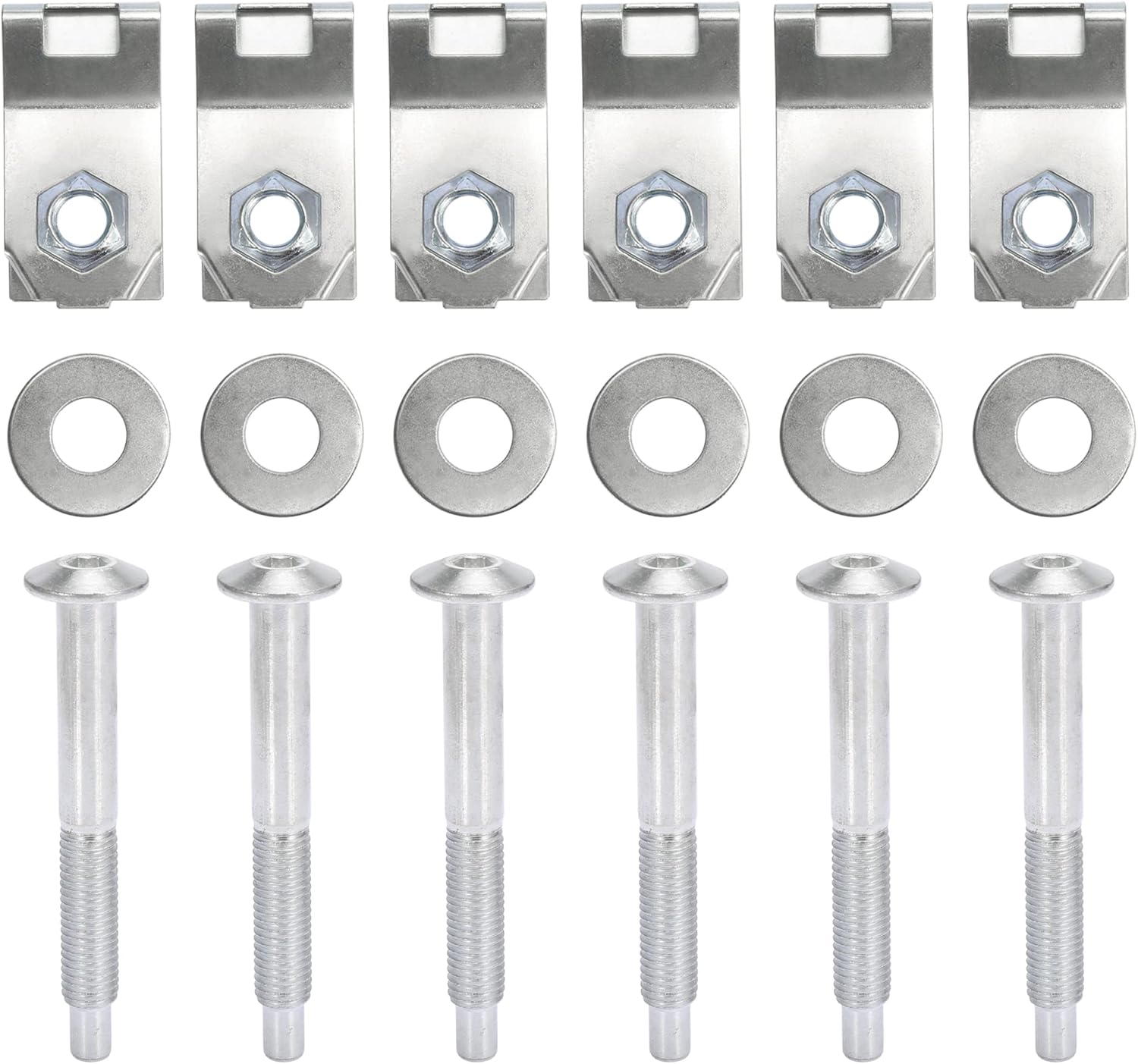 X AUTOHAUX Truck Bed Bolts Nut Hardware Kit for Ford F250