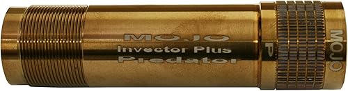 MOJO Outdoors Fatal Shot Custom Predator - Tubo de estrangulador calibre 12, accesorios de caza, Browning Invector Plus, oro, FS104P