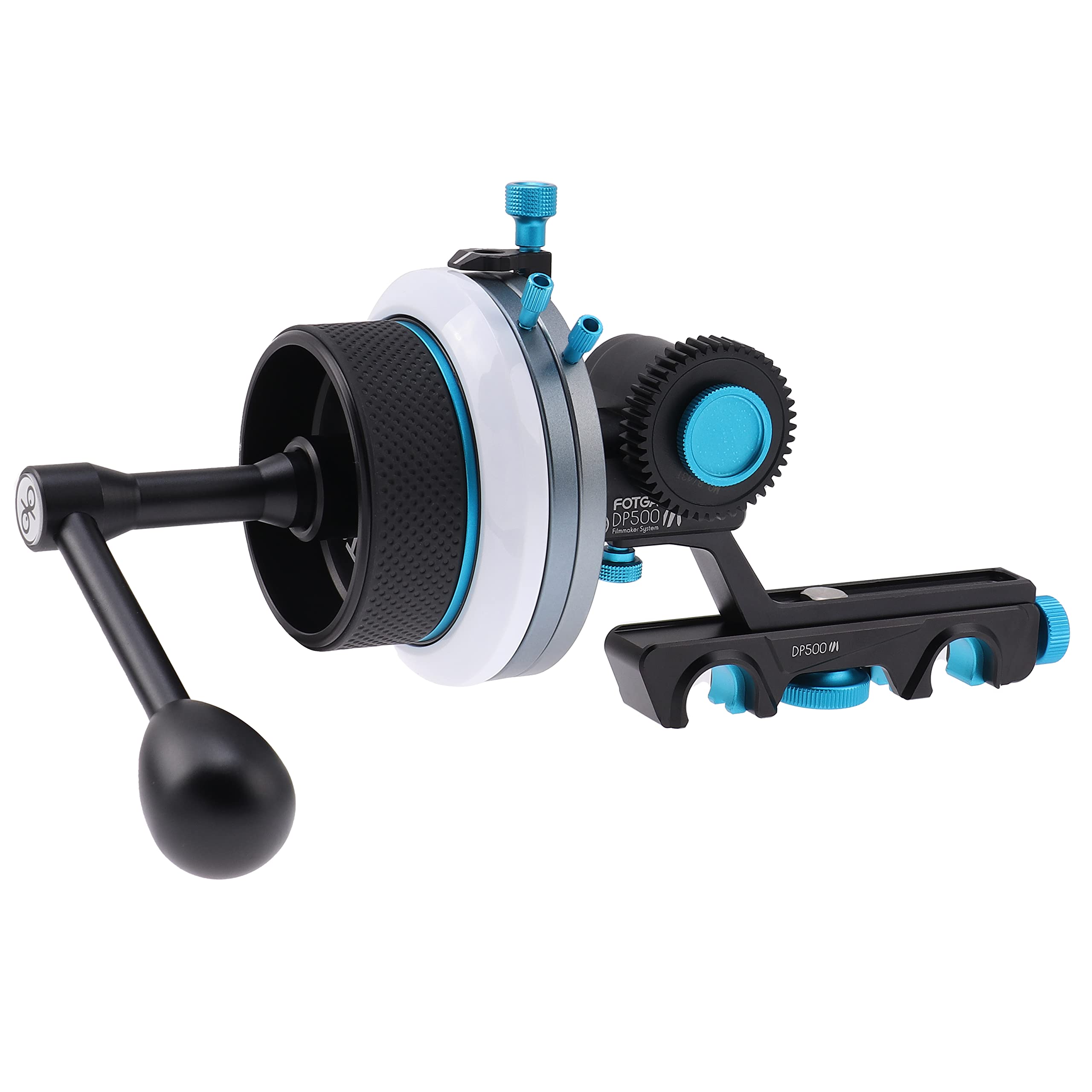 Fotga Aggiornato DP500 Mark III DP500III Rilascio Rapido Inumidire Segue il Fuoco A/B Duro Stop per 15mm Rods Rig Adatta per Tutti DSLR video come Blackmagic BMCC BMPCC Canon 5D MarkII Mark III 5DIV Sony A7R A7RII A7 A7II A7S A7SII Panasonic GH3 GH4 Nikon