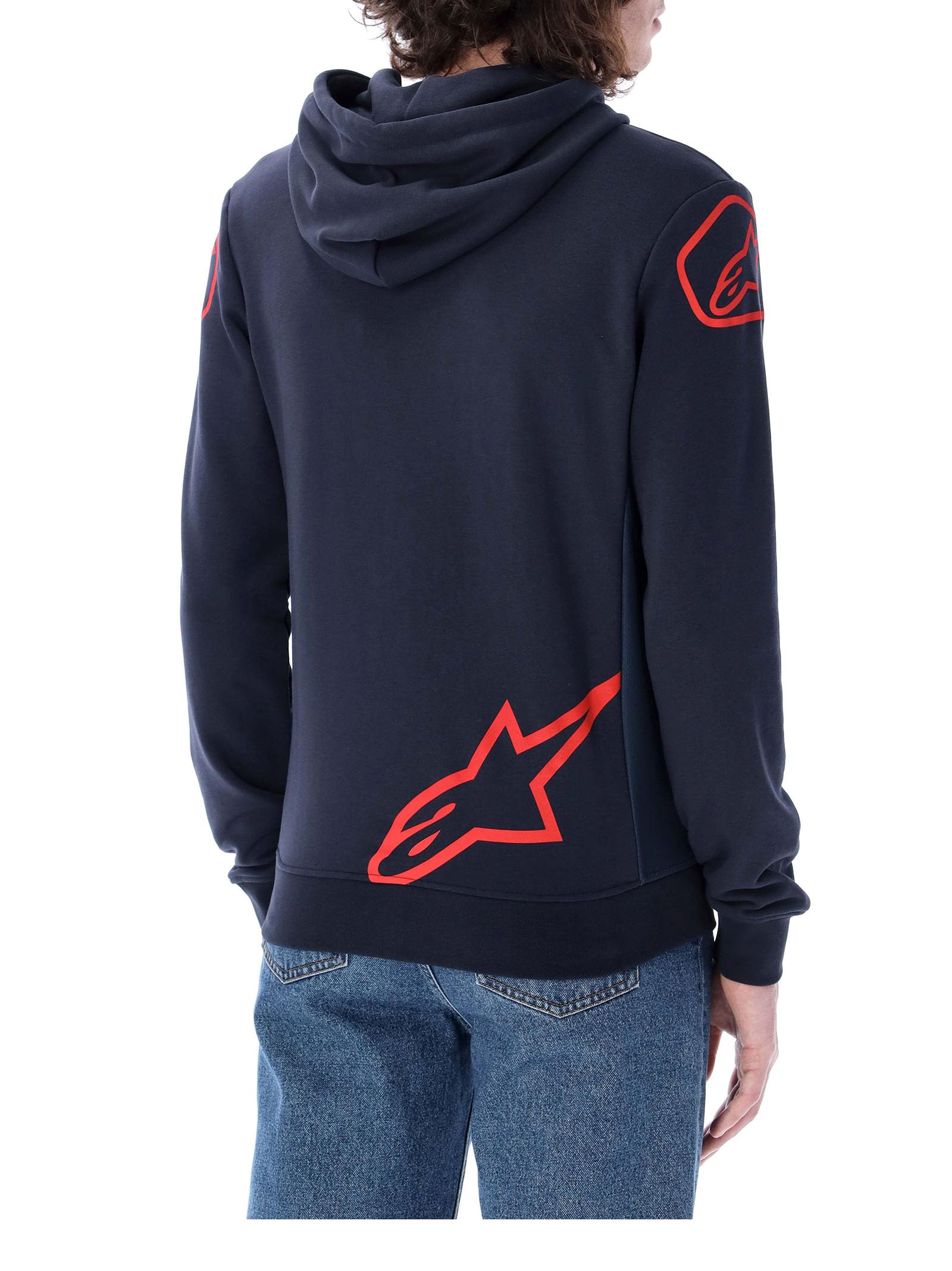 Kapuzen-Sweatshirt Jorge Martin 89 Dual Alpinestars Offizielles Motogp