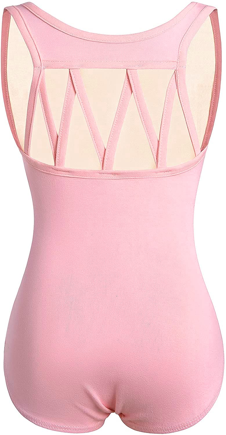 DANSHOW Tank Dance Leotard for Girls Toddler Ballet Leotard