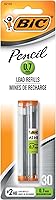 BIC 0.7mm Pencil Lead Refills, Medium Point, 30 Count (L730P1) - Smooth, Smudge-Free & Easy-Erase for Mechanical Pencils