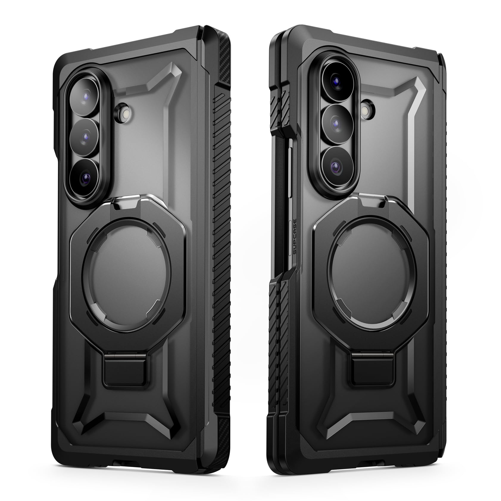 SUPCASE Funda para Samsung Galaxy Z Fold8 Ultra [UBGrip] con Mica Antiespia | Magnética Carcasa con Protector de Pantalla Cristal Templado HD y Privacidad Case Protección Militar Compatible MagSafe