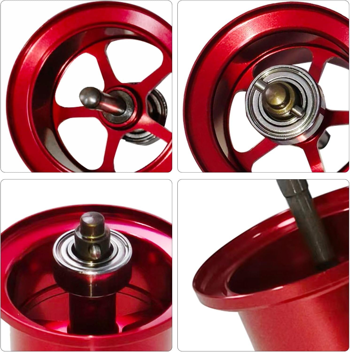 PURELURE Cheetah AIR Baitcaster Reels, Three Modes DC BFS Reel, Carbon Fiber Frame Aluminum Handle 11+1 BB, Electronic Brake Band Sound 3.5-17g Lure Weight 7.6:1 Gear Ratio 4KG Max Drag