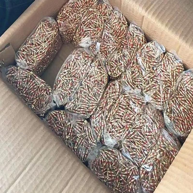 1000Pcs Metall Silber Rot Automotive LKW Reifen Ventil Stem Core Ersatz Teile Verzinktem Oberfläche