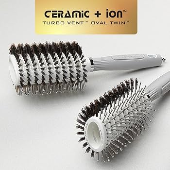 Amazon.com: Olivia Garden Turbo Vent Oval Twin & 100% Boar Hair