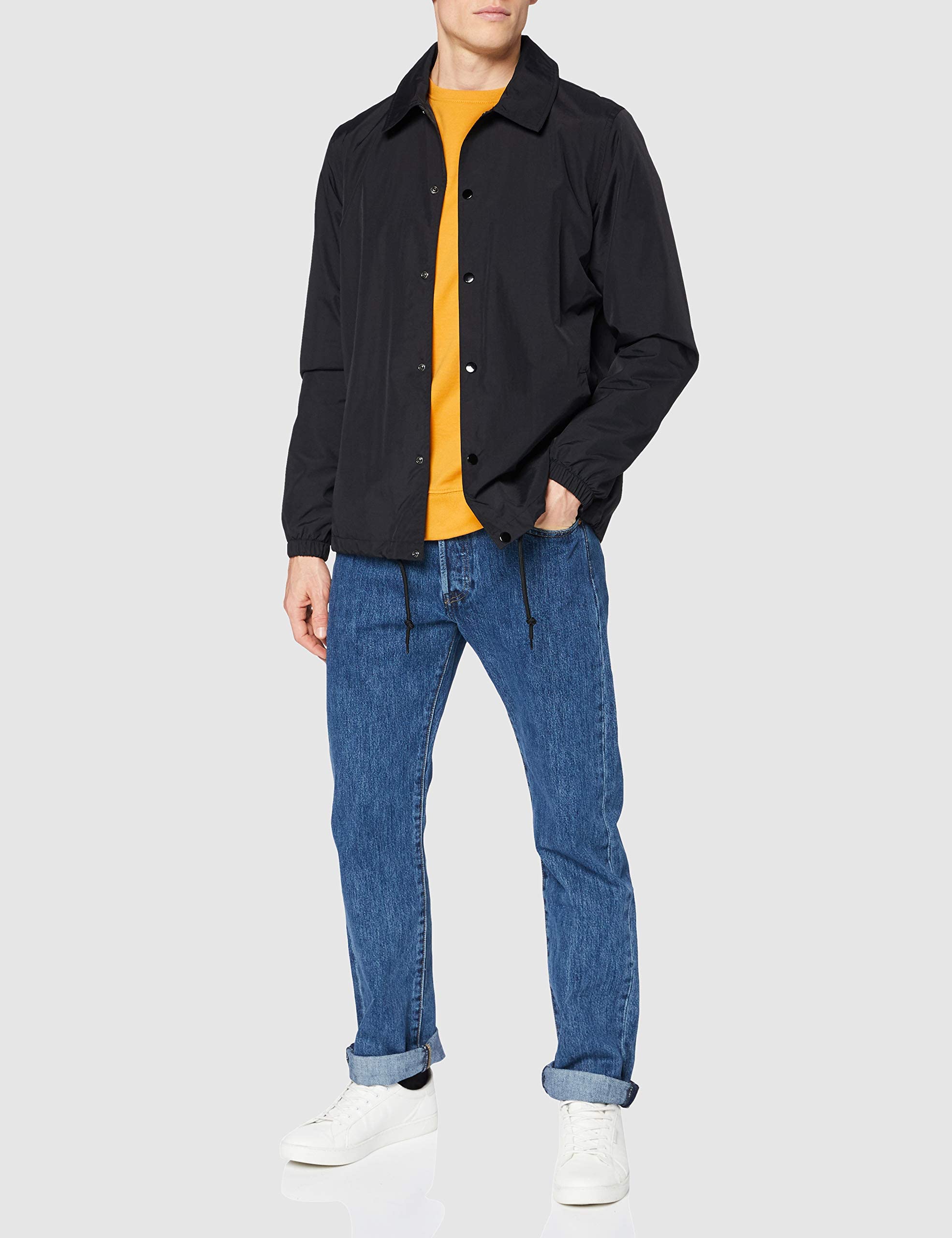 Levi's Hombre 501 Original Fit Vaqueros, Stonewash, 32W / 30L