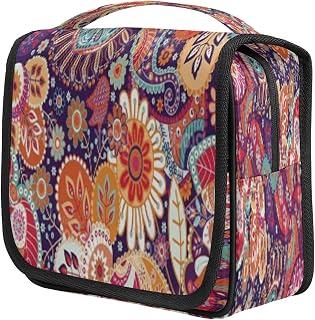 Bolsa de higiene pessoal de viagem suspensa universo, organizador de maquiagem portátil à prova d'água, bolsa de maquiagem de grande capacidade, bolsa de cosméticos de viagem, bolsa de higiene pessoal pendurada para mulheres e homens