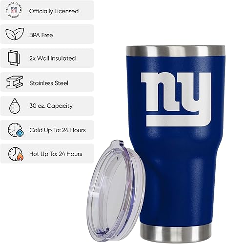 Vista 57 de FOCO NFL Team Logo 30oz Insulated Stainless Steel Travel Mug Tumbler