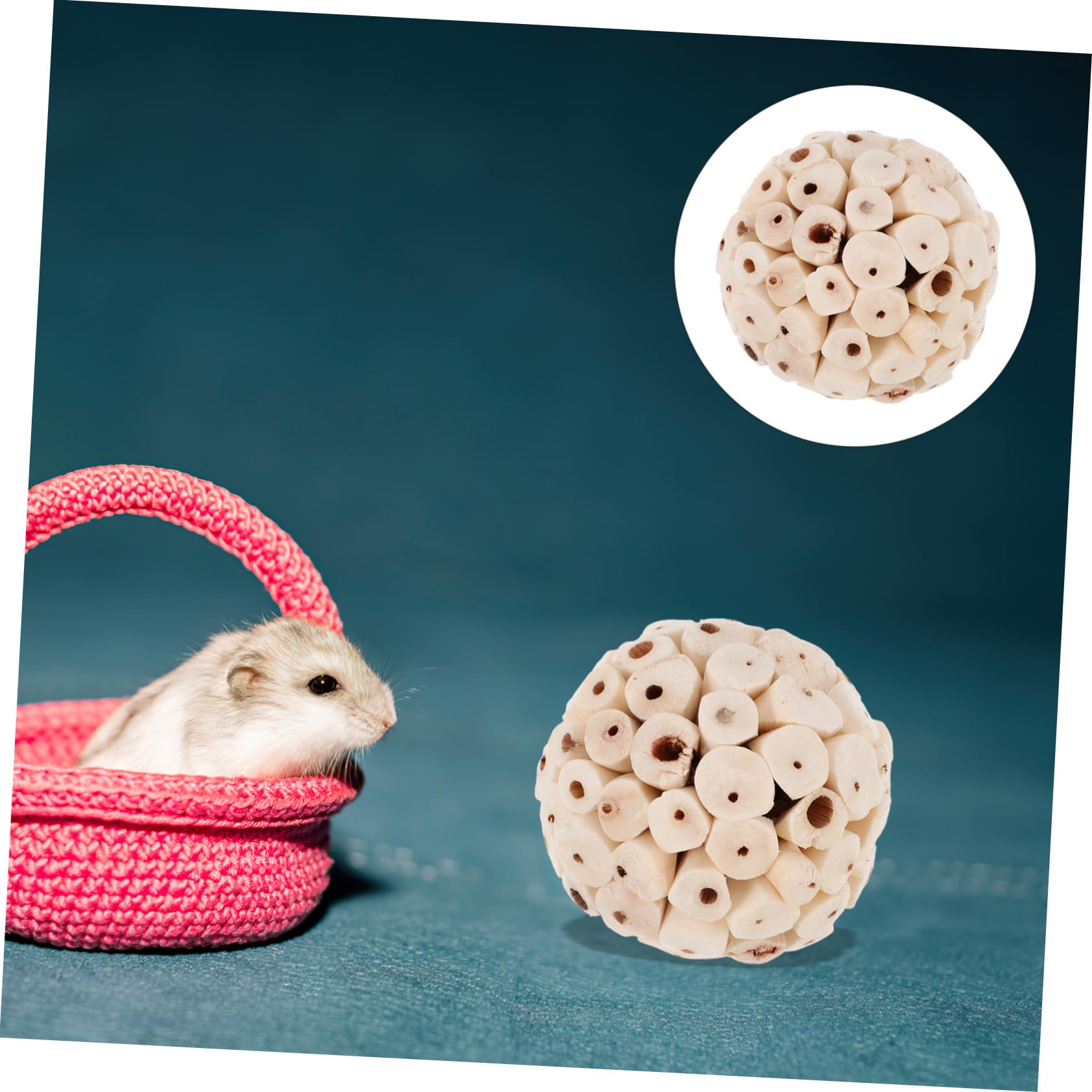 POPETPOP 24pièces Jouets De pour Oiseaux à Mâcher Naturelles pour Perroquets Hamsters Et Rongeurs Amusement Et Stimulation pour Animaux
