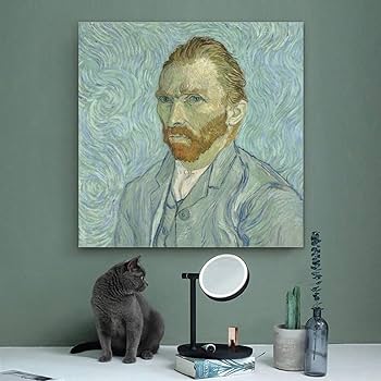 Amazon｜画家フィンセント・ファン・ゴッホ1885動作します自画像