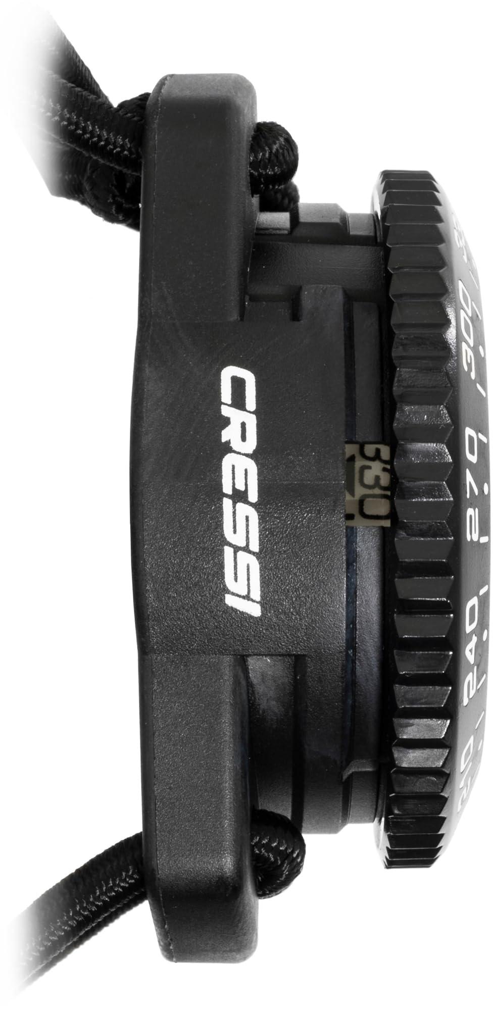 Cressi Kompass mit anpassungsfähiger Bungee-Halterung zum Tauchen, leicht zu lesen, entworfen in Italien