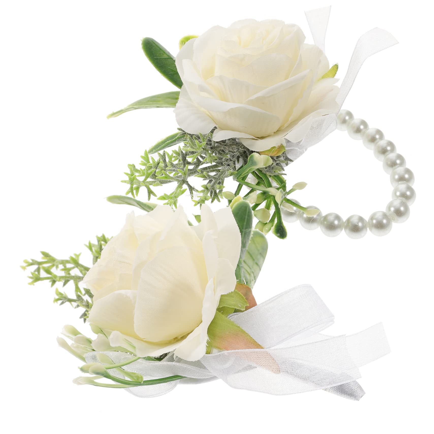 Abaodam 5 Sets Atemberaubende Handgelenk Für Braut Bräutigam Corsage Hochzeit Armband Decor Brautjungfer Zubehör