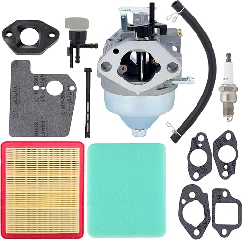 Miniatura 1 de Hipa 16100-Z0L-853 Carburador para GCV160LA0 S3A NH1 GCV160 GCV160A GCV160LA GCV160LAO 5.5hp 160cc Cortacésped 16100-Z0L-852 con 17211-ZL8-023 Air