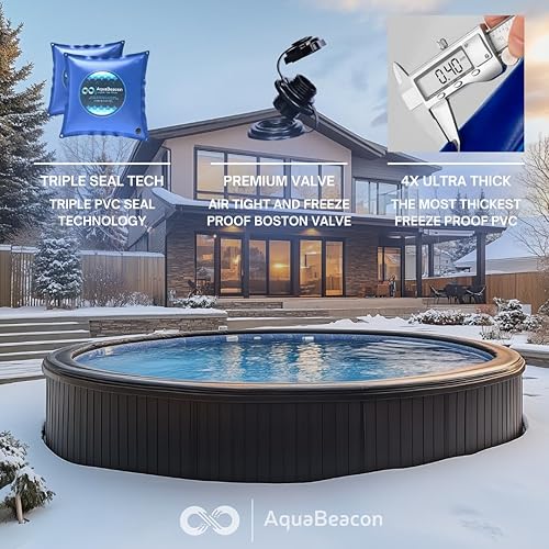 Miniatura 4 de Almohada de 4 pies x 4 pies ultra gruesa y súper duradera de la más alta calidad para piscina y piso, 532 pulgadas (4 mm) de grosor y resistente al