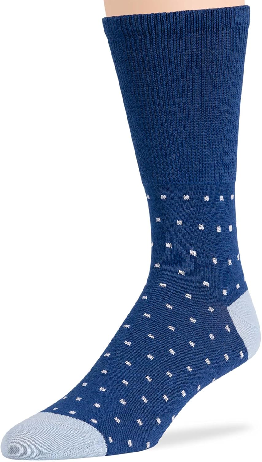 7BIGSTARS KINGDOM Men Diabetic Non-Binding Fashion Cotton Socks-5 Pack Large/XL - Image 5