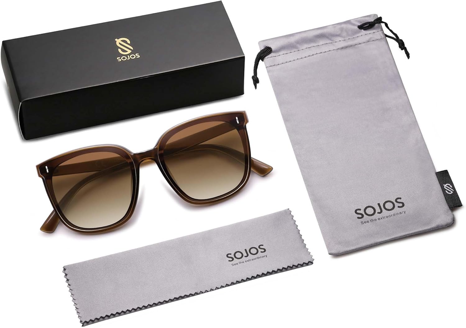 SOJOS Sunglasses for Women Men Vintage Style Shades SJ2157 - Image 6
