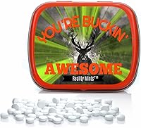 Vista 2 de You're Buckin' Awesome Mints – Regalo loco para amigos, regalos divertidos para compañeros de trabajo, rellenos extraños de calcetines para adultos