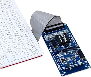 Raspberry Pi 400 Expansion I/O Expansion Board for Raspberry Pi 400 Keyboard & Raspberry Pi, Inbuilt Dedicated GPIO Ports for Raspberry Pi Hats