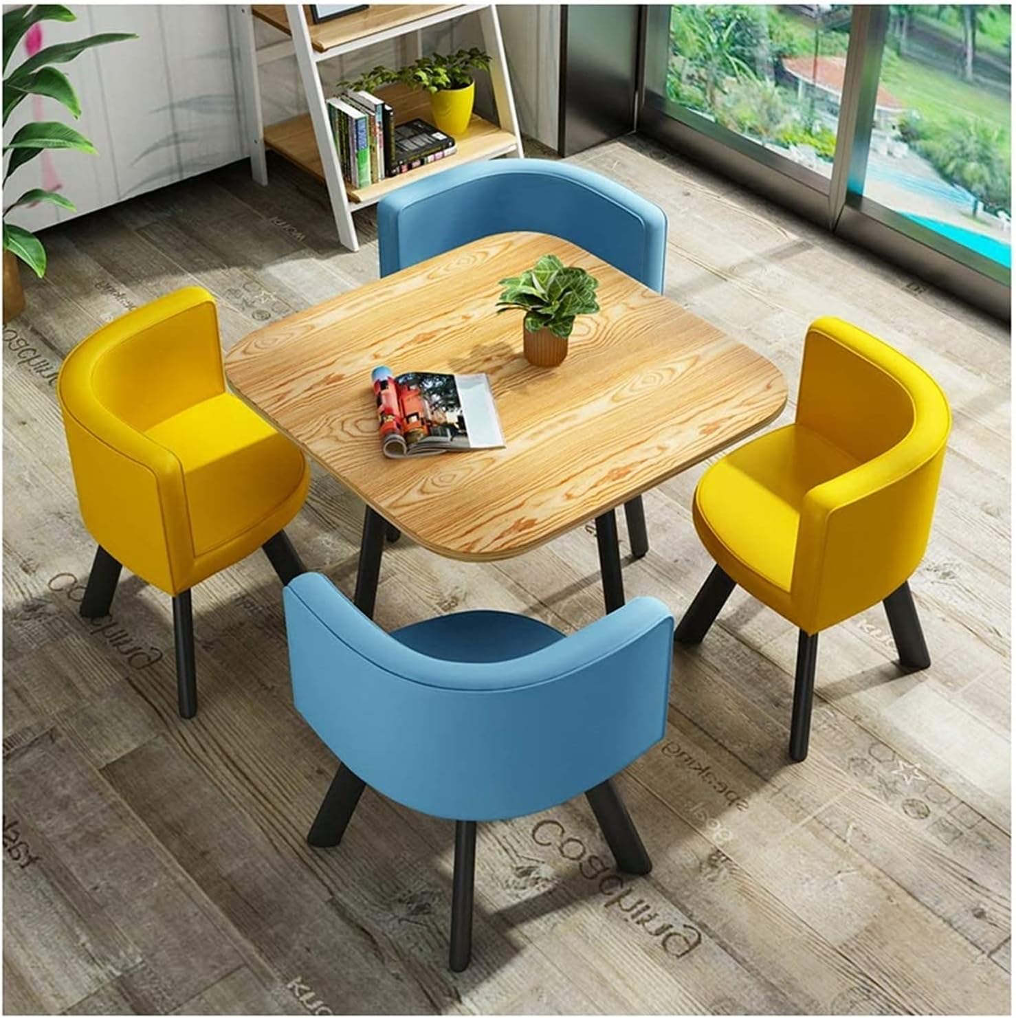 Table and Chair Set, Office Table and Chair Set Hotel Reception Lounge