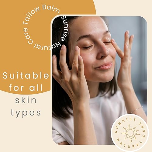 Miniatura 3 de Bálsamo de miel y sebo sin batir - Hidratante corporal y facial - 100% sarga de ternera alimentada con pasto - 4 onzas - Sin perfume (sin aceites