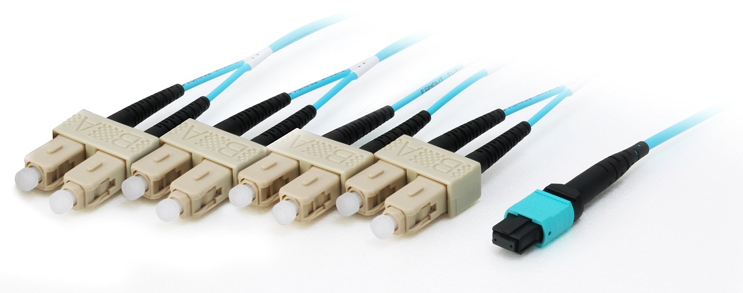 Equip Pro - PatcH-Kabel - Mtp Multimode (w) - Sc MultI-Mode (m) - 10,0m - Glasfaser - 50/125 Mikrometer - Om4 - Aquamarin (25557607)